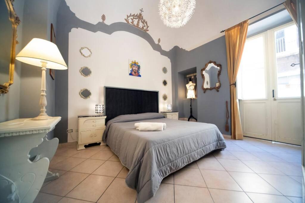 Postel nebo postele na pokoji v ubytování Sicilian Mood - Piscarìa