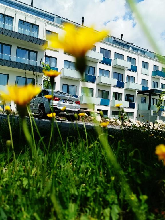 Vonkajšia záhrada v ubytovaní Štúdio Bernard 1.10