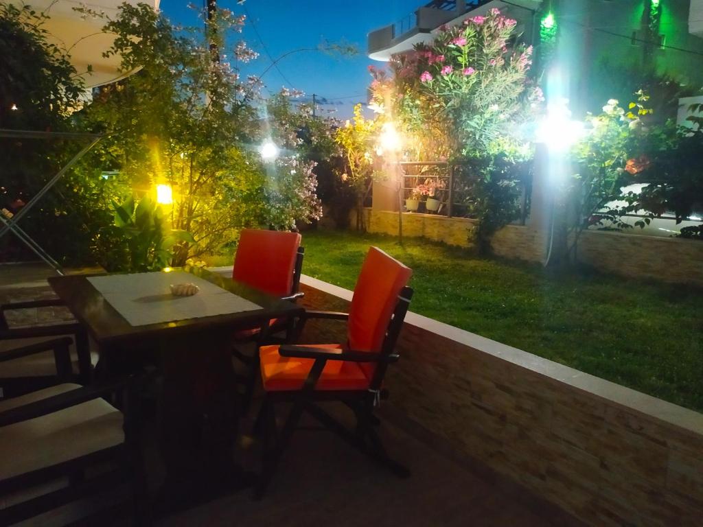 Zahrada ubytování Iro Apartments