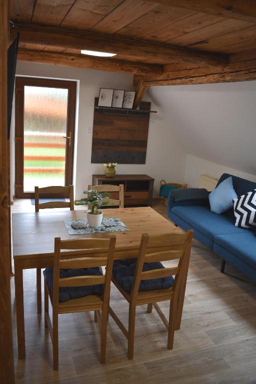 Posezení v ubytování Apartmán Růžák