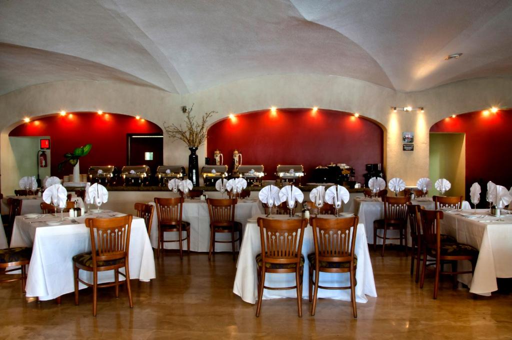 Restaurace v ubytování Real de Minas Poliforum