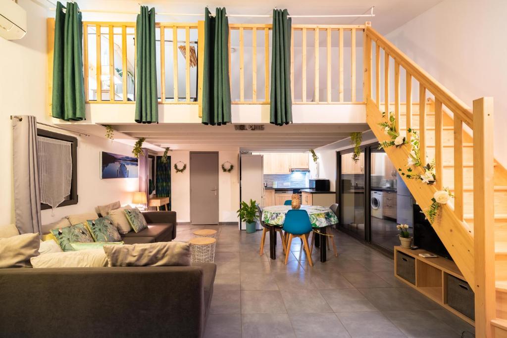 Bienêtre et détente pour cette maison avec spa au calme - Дом с одной спальней