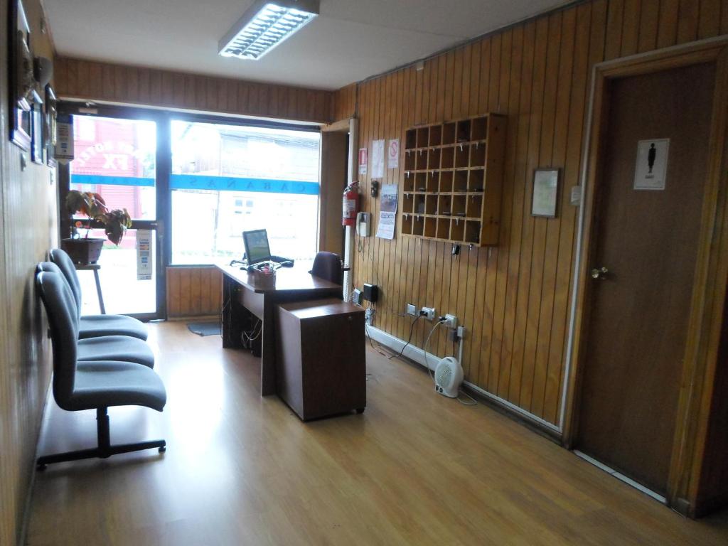 Posezení v ubytování Hostal Fx