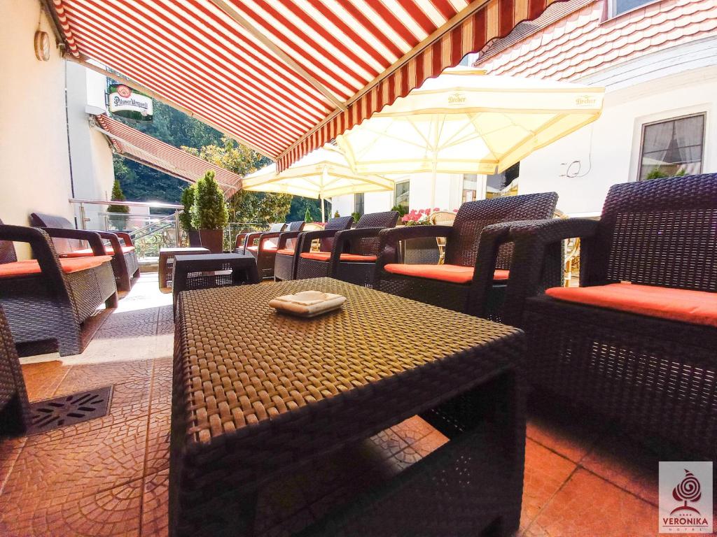Posezení v ubytování Veronika Hotel