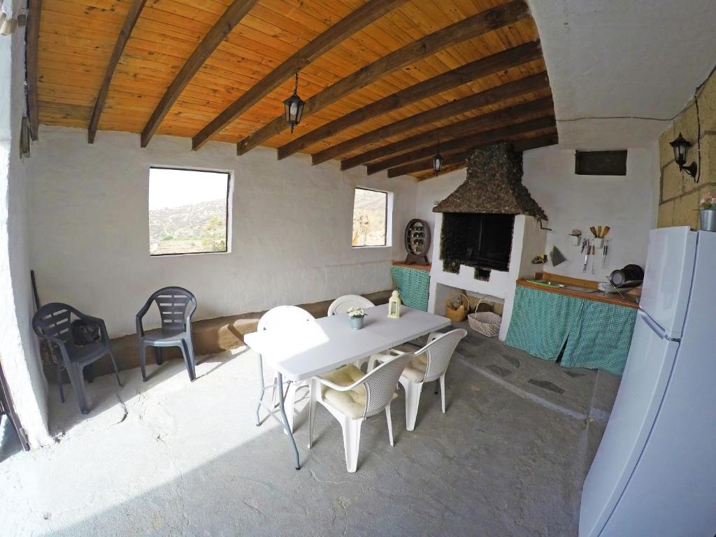 Posezení v ubytování Finca Noya con piscina privada