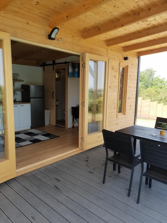 Kuchyň nebo kuchyňský kout v ubytování Woody House