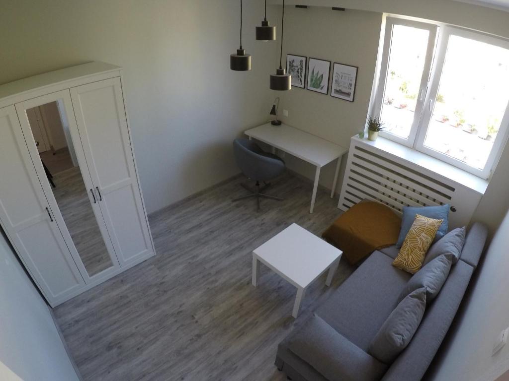 Posedenie v ubytovaní Apartment 450m from the beach