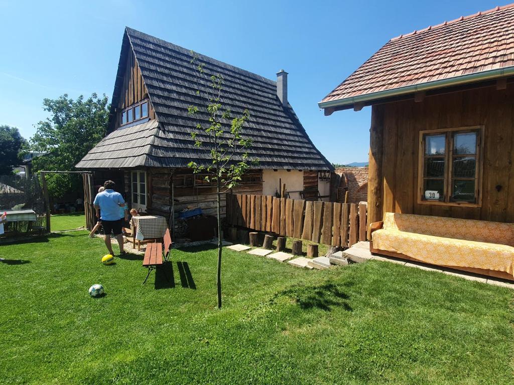 Zahrada ubytování AgroPenzion 7divov