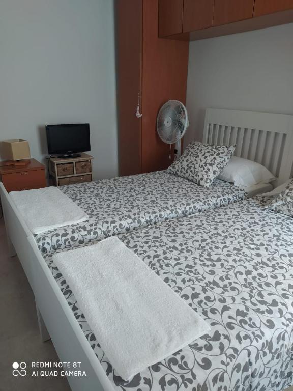 Postel nebo postele na pokoji v ubytování Apartamento San Sebastián de la Gomera