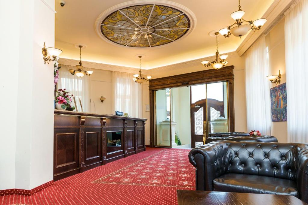 Spa Hotel Anglický Dvůr的休息区