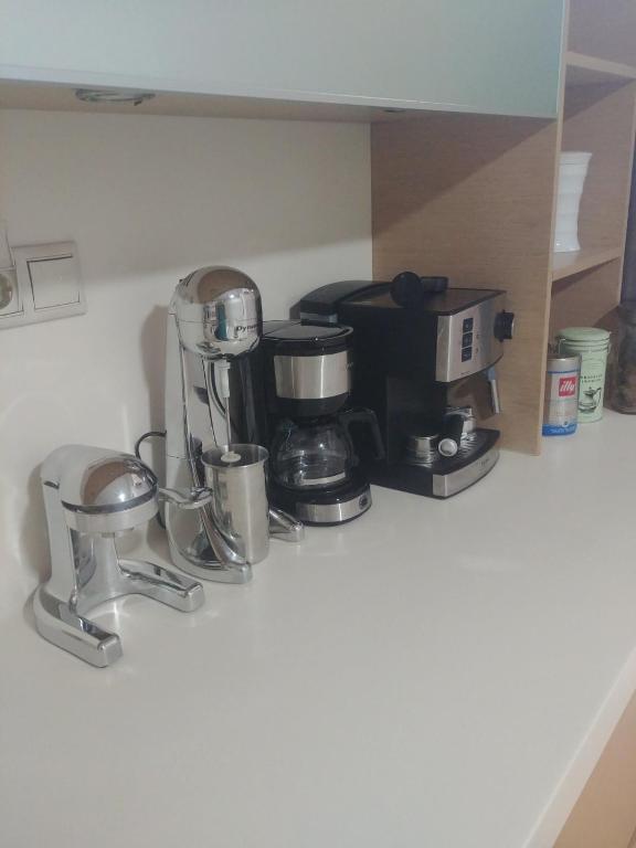 A kitchen or kitchenette at Sea & City views, Aspa’s apartment
