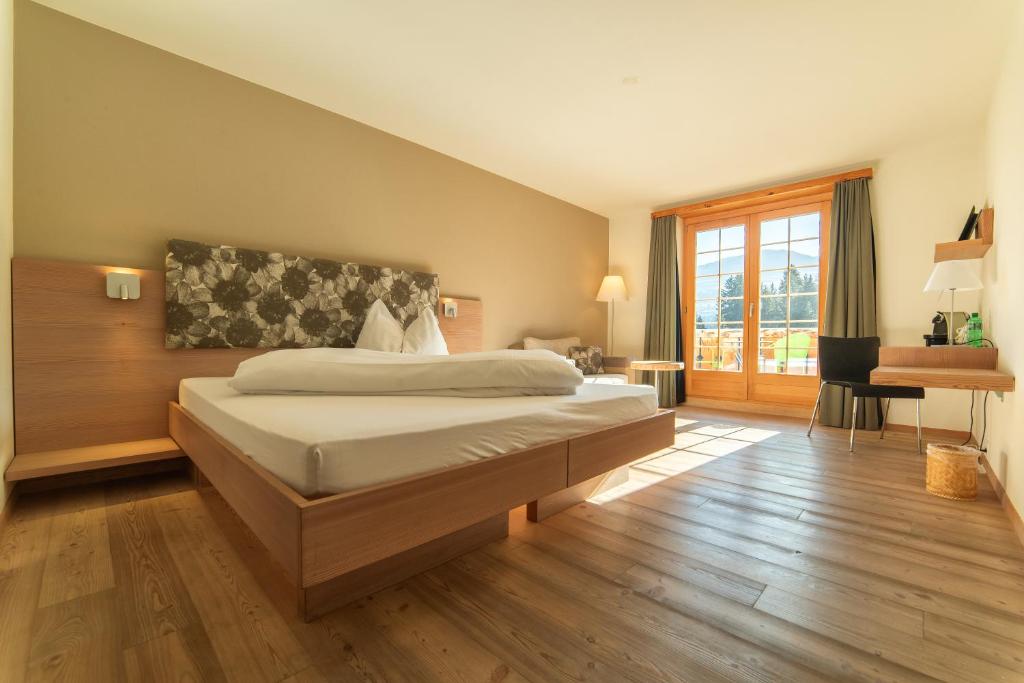 Postel nebo postele na pokoji v ubytování Hotel Ucliva
