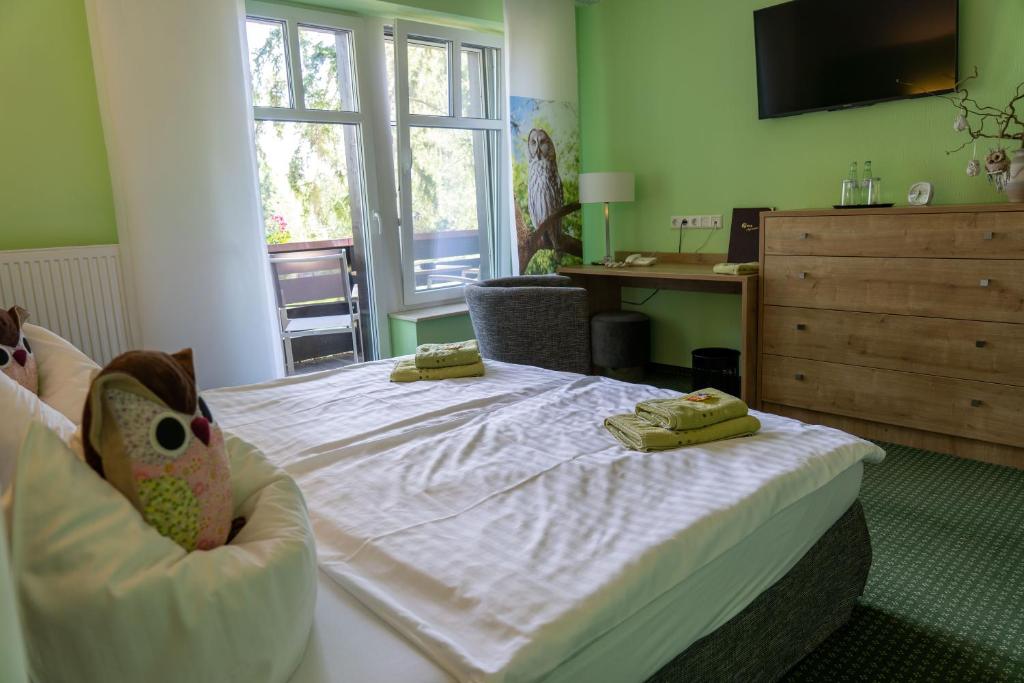 Hotel Zur Waldhufe - Deluxe Double Room With Balcony