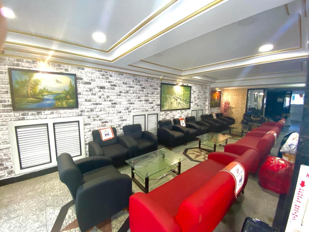 Posezení v ubytování Grand Oral Hotel