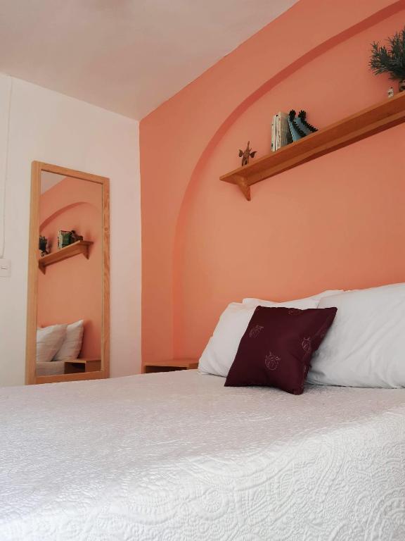 Postel nebo postele na pokoji v ubytování Casa Matia