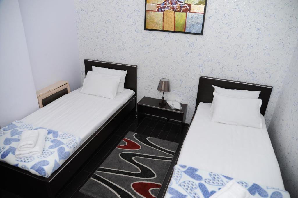 Postel nebo postele na pokoji v ubytování Villa 29