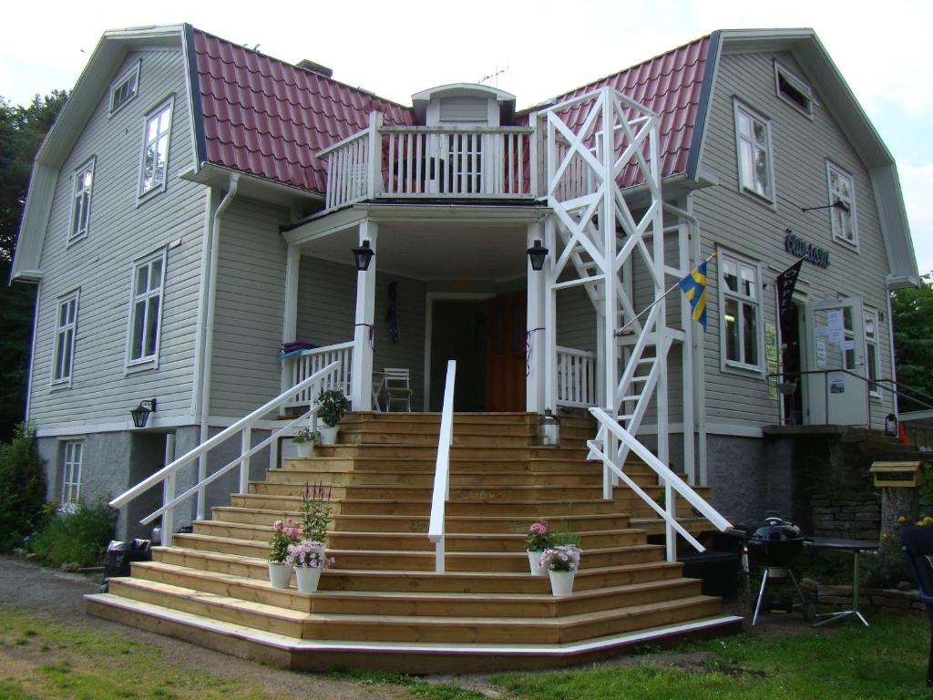 Budova, kde se bed and breakfast nachází