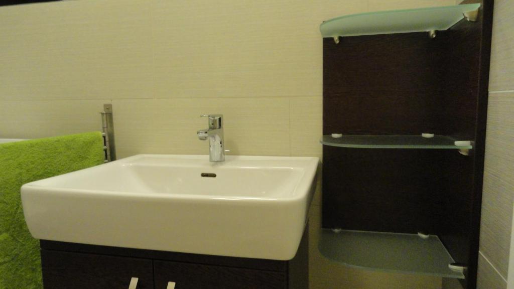 Kúpeľňa v ubytovaní Horvath Villa Apartman