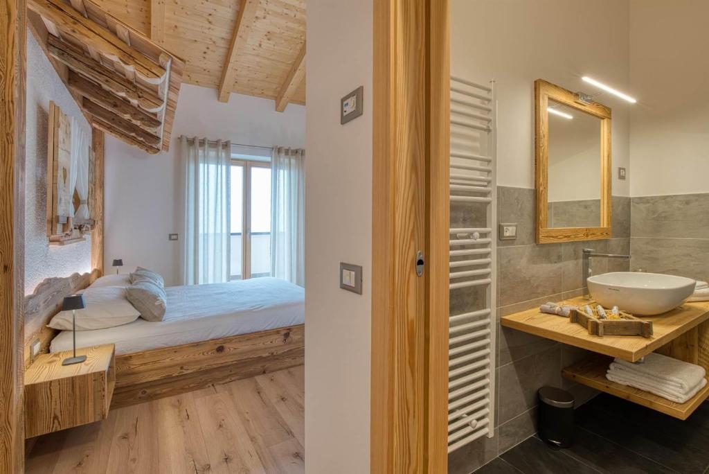 Agritur Maso Librar - Habitación Doble Con Balcón