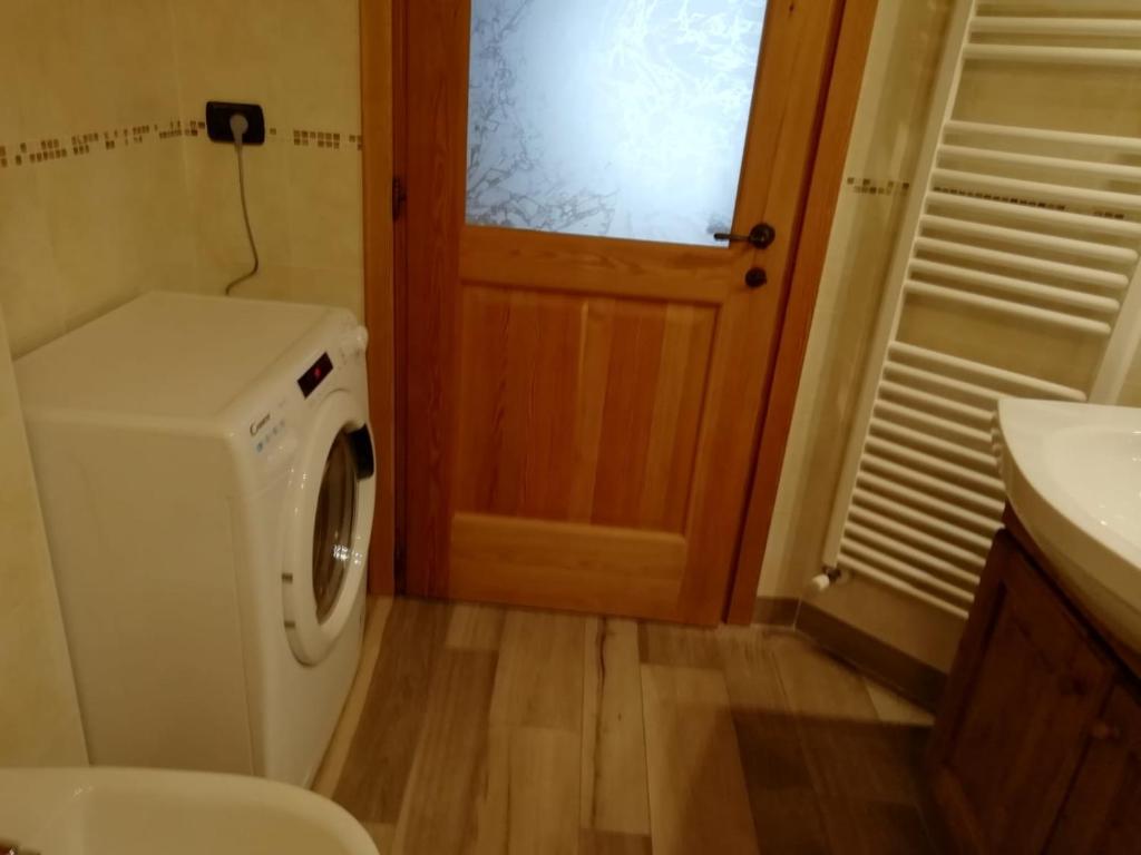 Kúpeľňa v ubytovaní Lo Coppa Fen