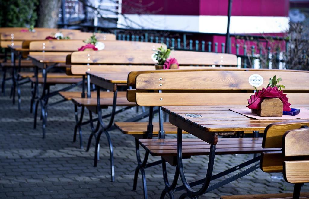 Restaurace v ubytování Schronisko na Wyspie