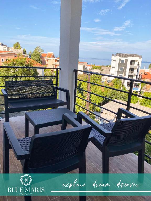 Balkon ili terasa u objektu Blue Maris