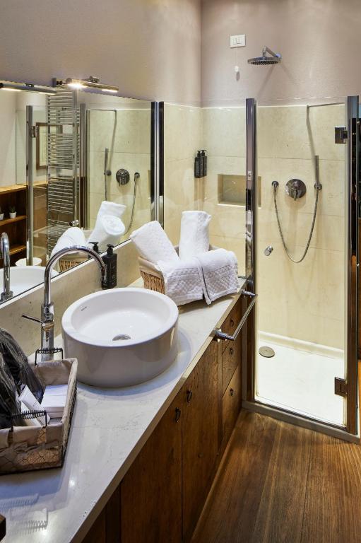 Kúpeľňa v ubytovaní Casa Gugù