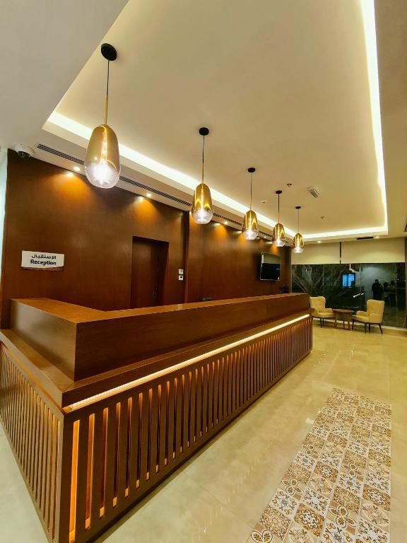 Vstupní hala nebo recepce v ubytování Alsahwa Hotel