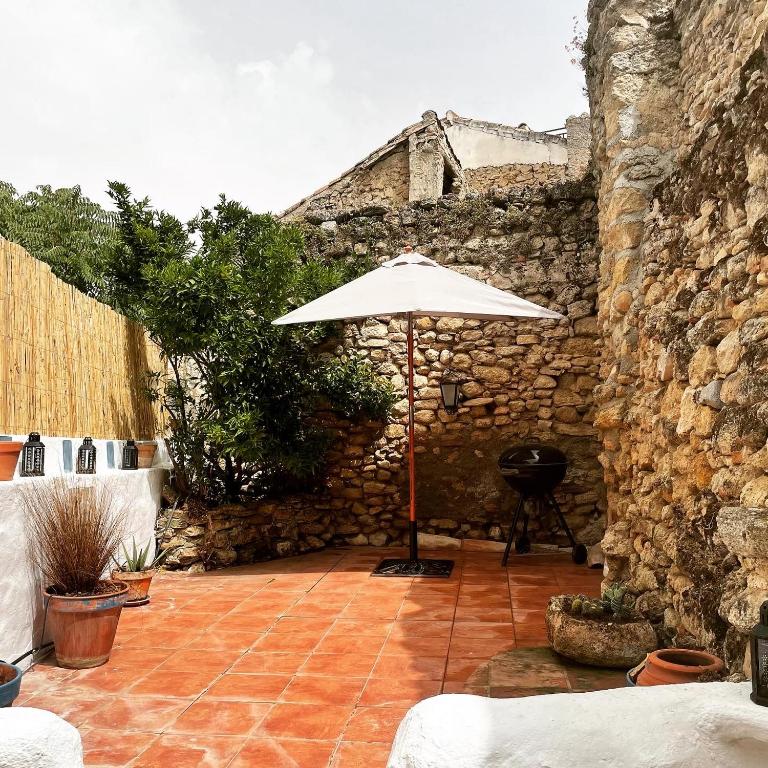 Patio nebo venkovní prostory v ubytování Casa Mandarina