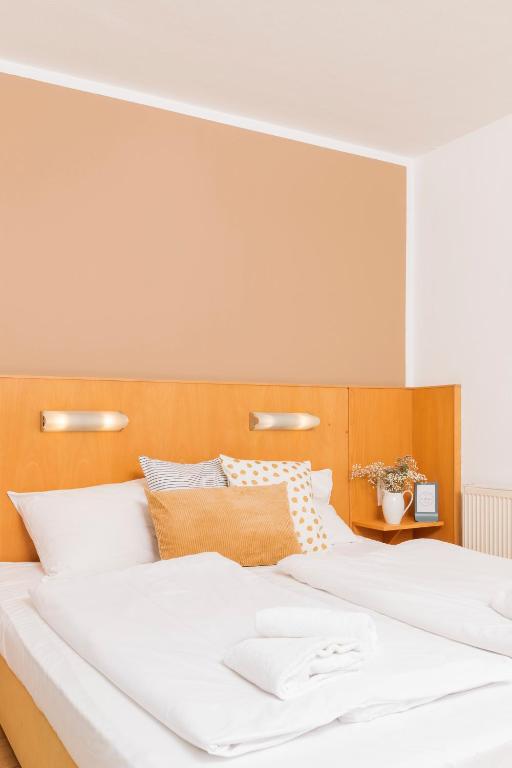 Letto o letti in una camera di Art Hotel Vienna