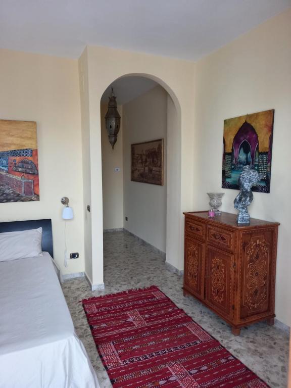 A bed or beds in a room at Confortevole
