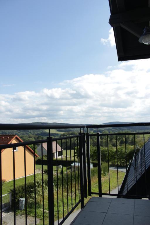 Balkón nebo terasa v ubytování Penzion Na Zlaté cestě