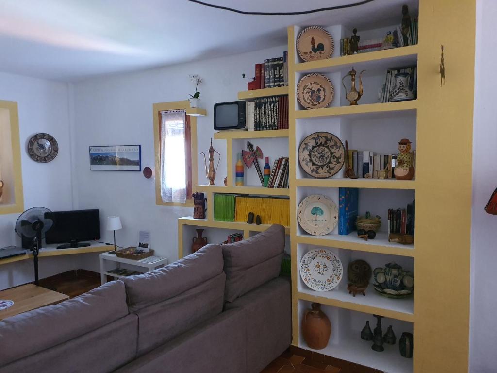 Posezení v ubytování Casa San Nicolas
