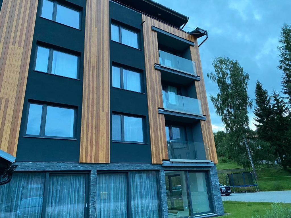 Budova, kde se apartmán nachází