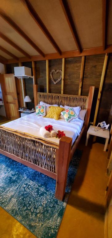 Cama o camas de una habitación en Bak A Yaad
