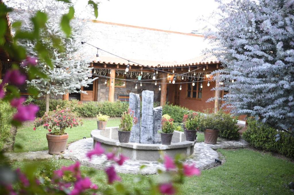 Zahrada ubytování Hotel La Casona Real