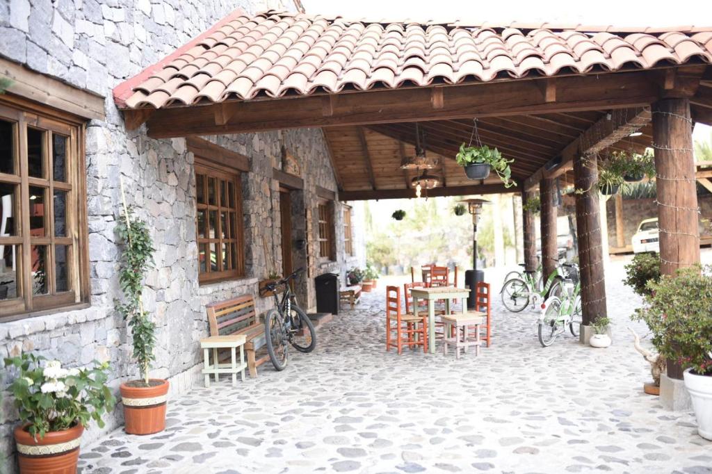 Restaurace v ubytování Hotel La Casona Real