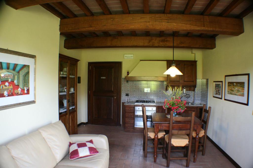 Kuchyň nebo kuchyňský kout v ubytování Residenza Isabella
