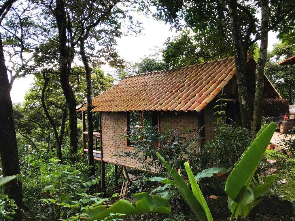 Zahrada ubytování Chalé Rústico 2 - Retiro Andaluz