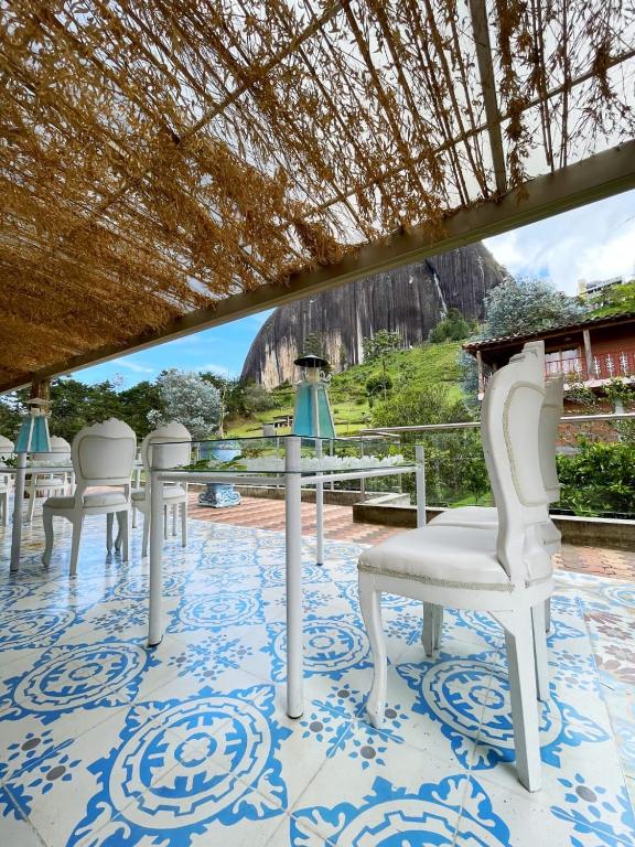Balkón nebo terasa v ubytování Hotel Bahia Del Faro