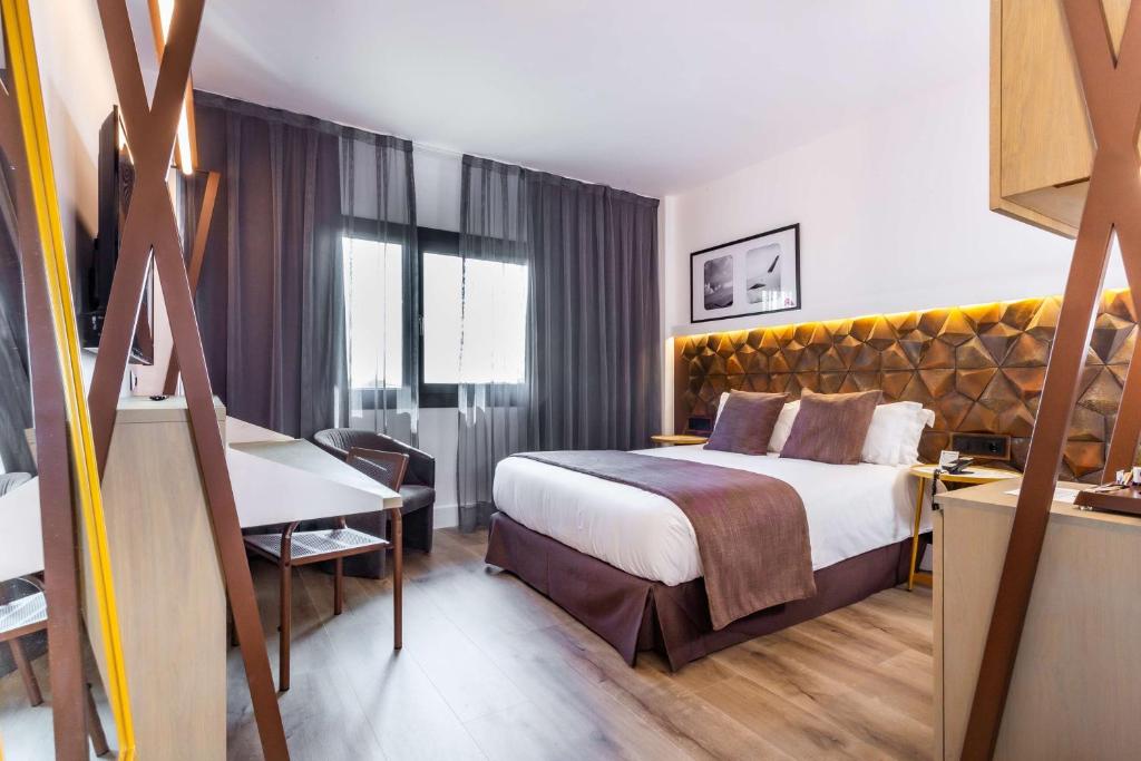 Posteľ alebo postele v izbe v ubytovaní Best Western Plus Hotel Alfa Aeropuerto