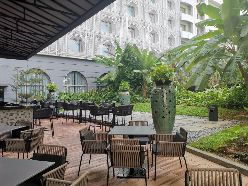 Zahrada ubytování Sama Sama Hotel KLIA
