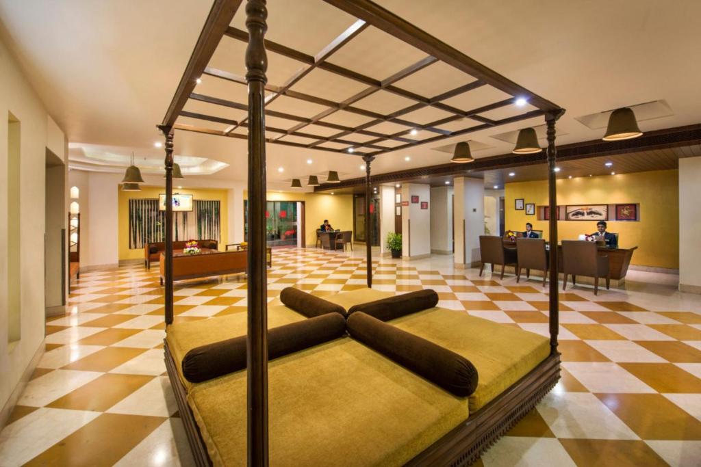 Posezení v ubytování Hotel Abigail Goradia's