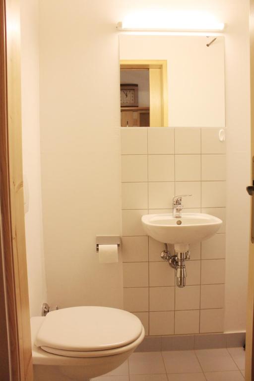 Koupelna v ubytování Apartmentshaus Dual -1