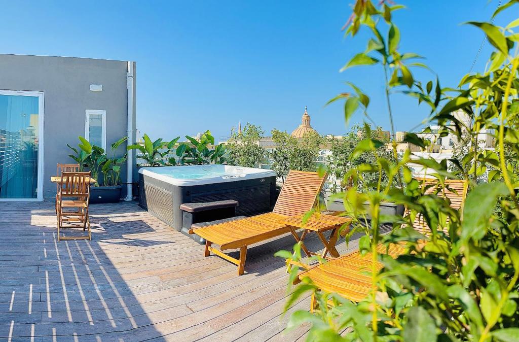 Zahrada ubytování Casa Reale Boutique Hotel