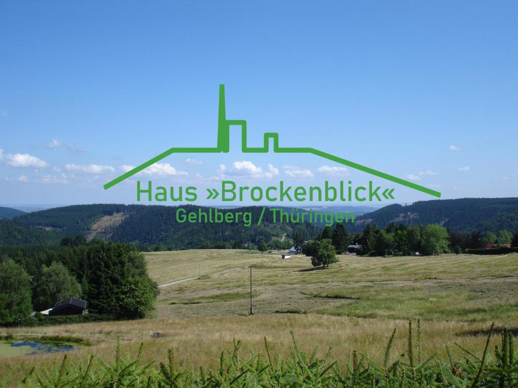 znak dla jastrzębia brookfieldridge w obiekcie Haus Brockenblick w mieście Gehlberg