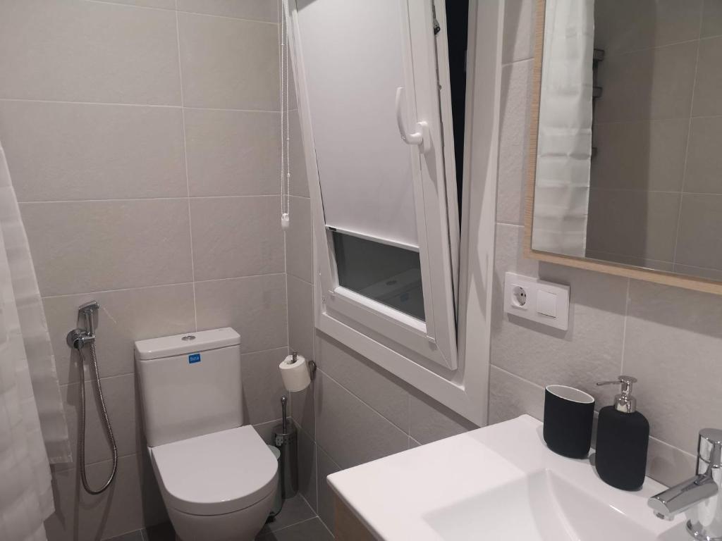 Kúpeľňa v ubytovaní Piso moderno con garaje en el centro de Vigo