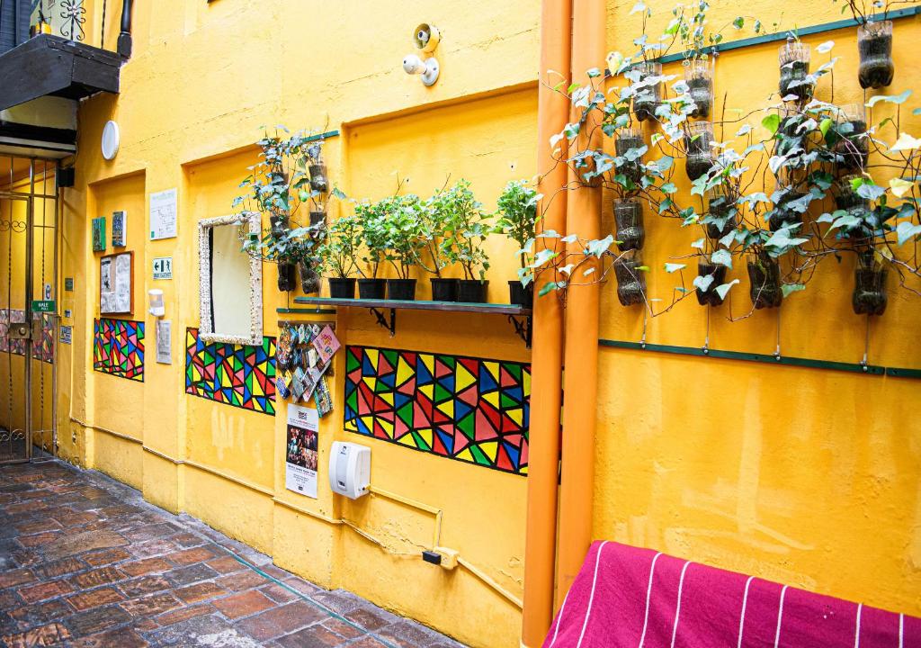 Balkón nebo terasa v ubytování Onde Pepe Hostel