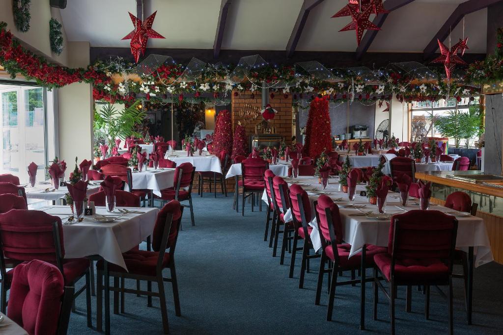 Restaurace v ubytování Beachcomber Inn Picton