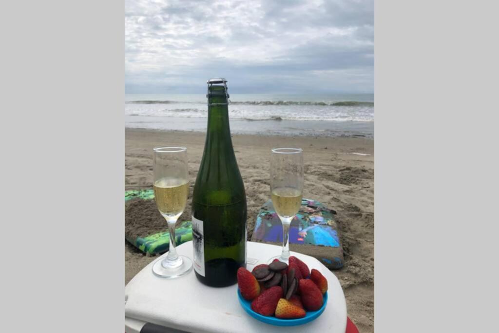 Nápoje v ubytování Casa de Playa Koumpí Beach